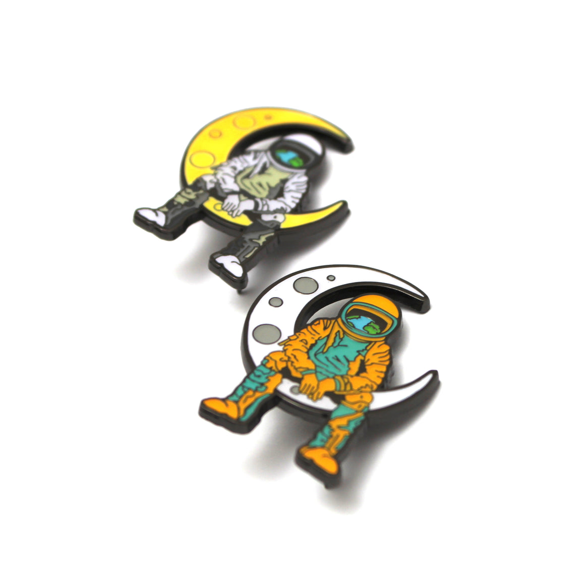 The Moonman Lapel Pin